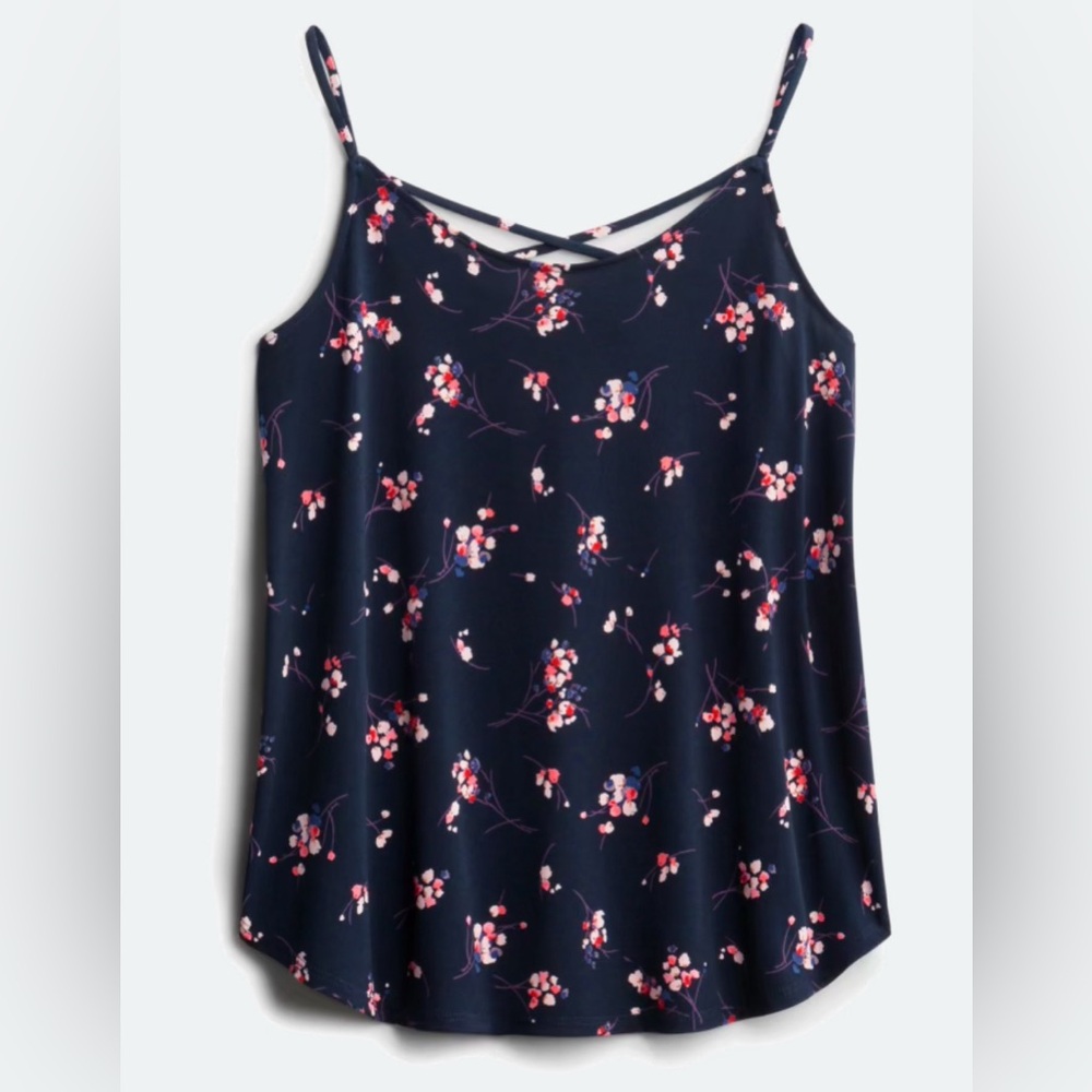 Felda Lattice Back Detail Knit Tank